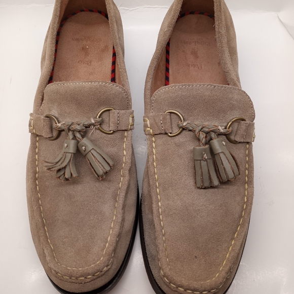 Polo Ralph Lauren Men\'s Suede Arscott Slip-ons Amazon.com | POLO RALPH LAUREN Turbach Clog Beige/Khaki 11.5  main image 4